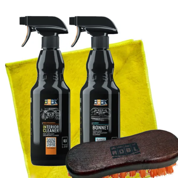 ADBL zestaw do czyszczenia wnętrz Bonnet + Cleaner + akcesoria