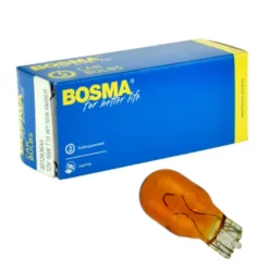 Żarówka T15 12V 16W całoszklana Amber pomarańczowa Bosma *9761*