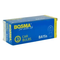 Żarówka 12V 21W Ba15s Bosma czerwona *4315* - 1szt