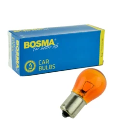 Żarówka 12V 21W Ba15s pomarańczowa Bosma *4155* symetryczna