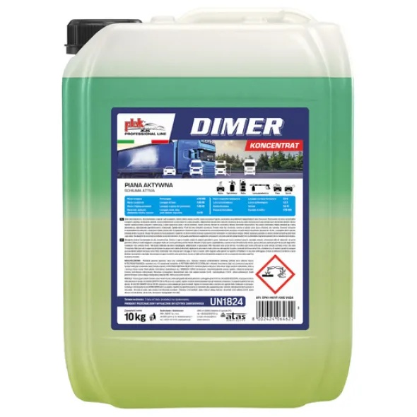 Atas Dimer - dwuskładnikowa piana aktywna do mycia 10kg