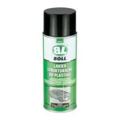 Boll lakier strukturalny do plastików w sprayu - Czarny 400ml