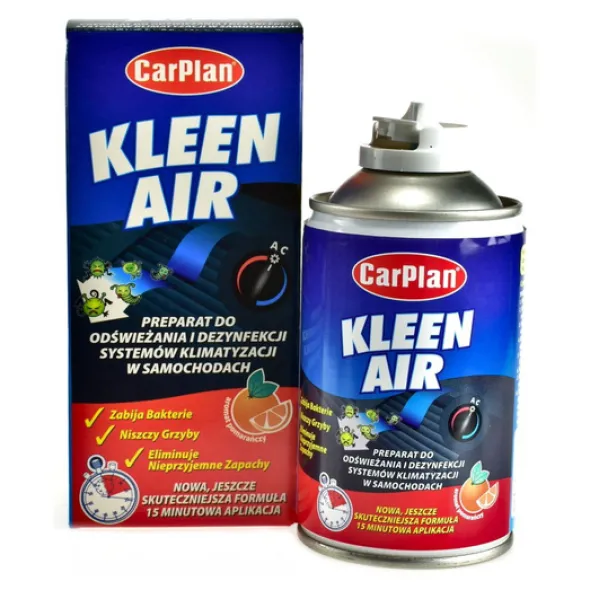 CarPlan Kleen Air odgrzybiacz - odświeżacz klimatyzacji 150ml