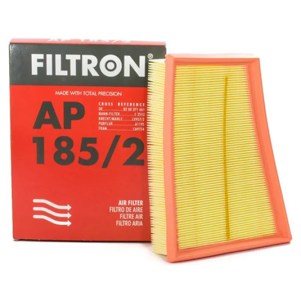 FILTRON filtr powietrza AP185/2 - Renault Megane II 1.5DCI/1.6, 11/02->, Scenic III 03-