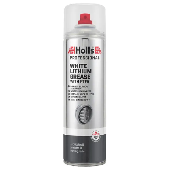 Holts biały smar litowy w sprayu z PTFE 500ml