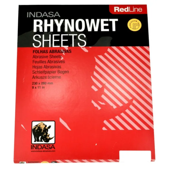 Indasa Red Line - wodny papier ścierny P1500