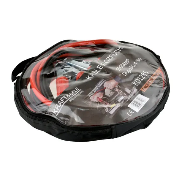 Kable - przewody rozruchowe w etui 1000A 4,5m