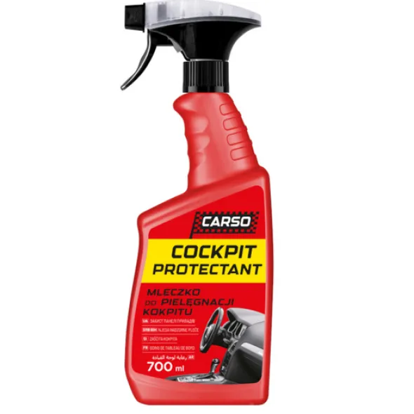 K2 Carso Black Kokpit Protectant preparat do czyszczenia kokpitu i plastików 700ml