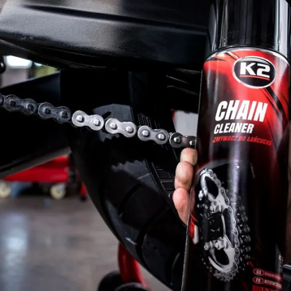 K2 Chain Cleaner zmywacz do łańcuchów motocyklowych spray 500ml