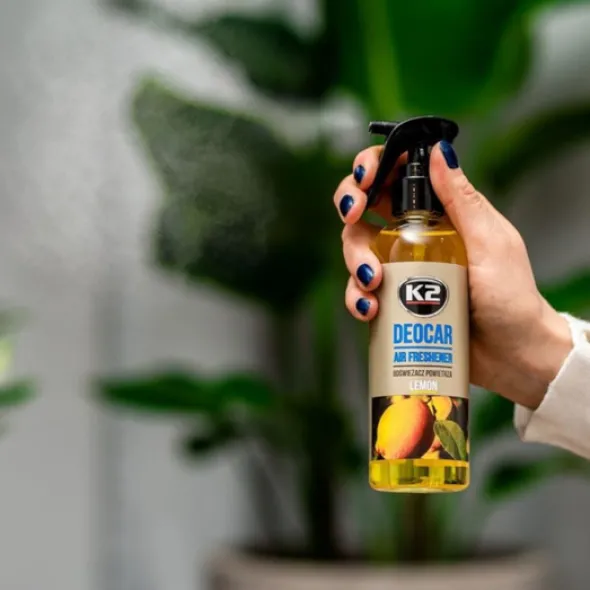 K2 Deocar odświeżacz powietrza neutralizuje zapachy Cytryna 250ml