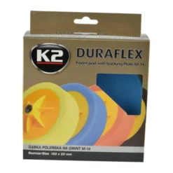 K2 Duraflex głowica polerska z gąbką - niebieska ścierna M14