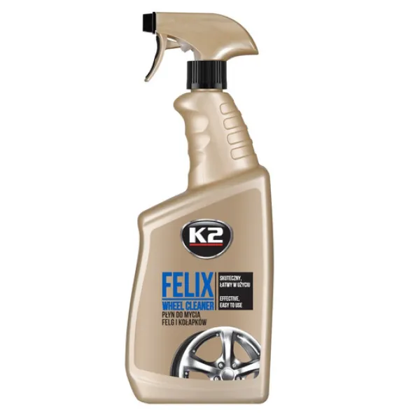 K2 Felix płyn do mycia felg aluminiowych stalowych i kołpaków 750ml