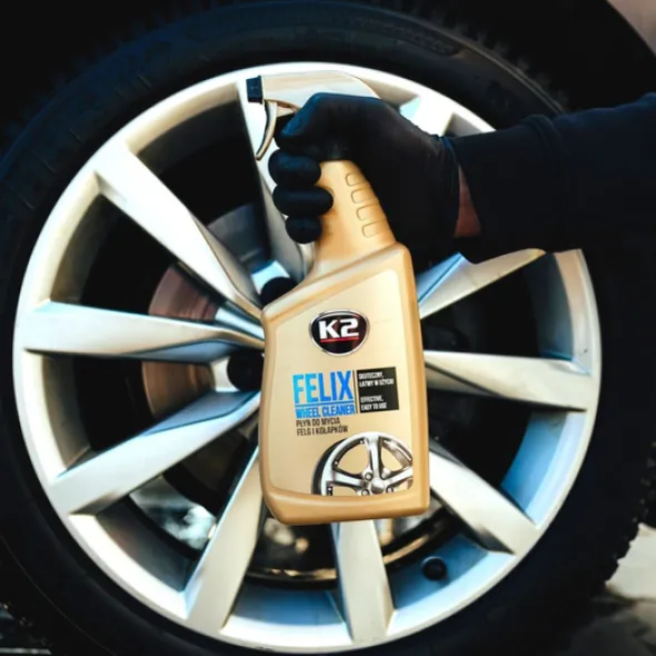 K2 Felix płyn do mycia felg aluminiowych stalowych i kołpaków 750ml