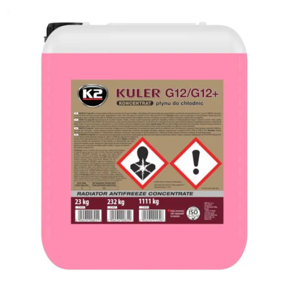 K2 Kuler koncentrat G12 - czerwony 20L