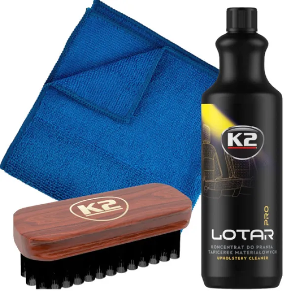 K2 Lotar Pro + szczotka K2 Auron + mikrofibra