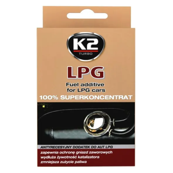 K2 LPG dodatek do paliwa do aut zasilanych LPG 50ml