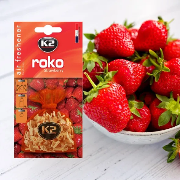 K2 Roko woreczek zapachowy - kuleczki Truskawka 20g