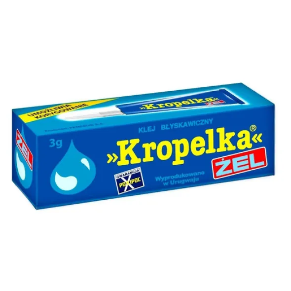 Kropelka klej błyskawiczny w żelu 2ml