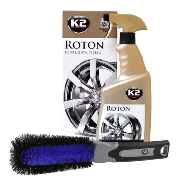 K2 Roton płyn do mycia felg i kołpaków 700ml+ szczotka do felg K2