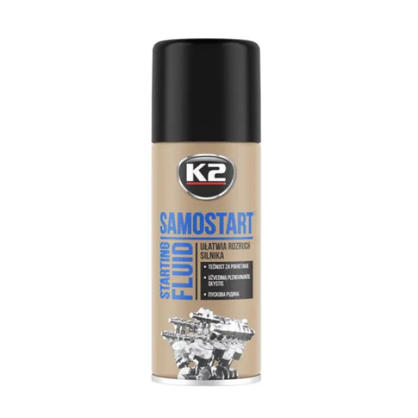 K2 Samostart silnika do rozruchu w zimie - spray 400ml