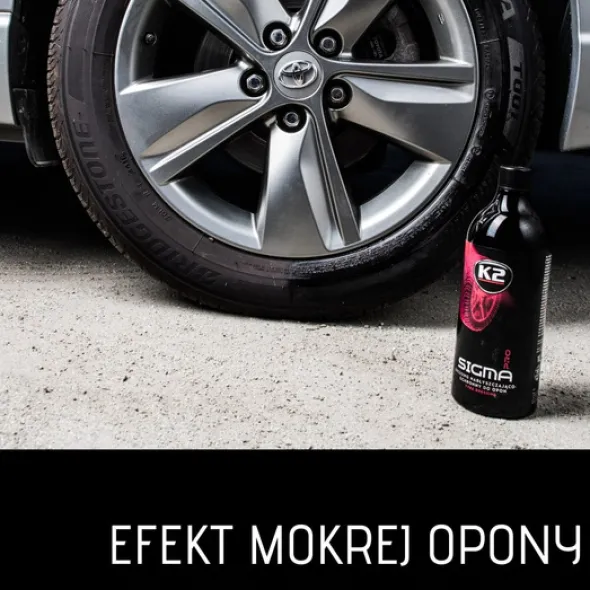K2 Sigma PRO żel do opon i gumy 1L