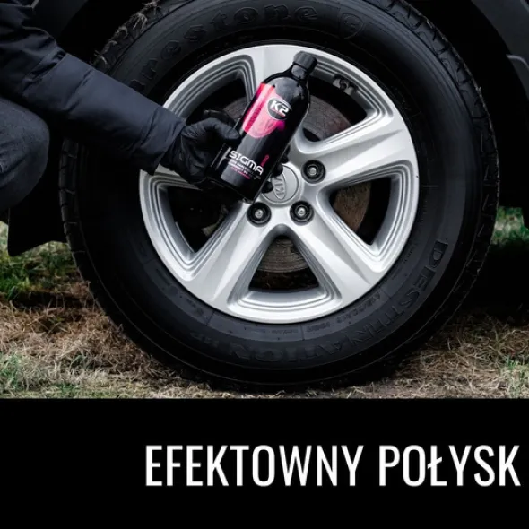 K2 Sigma PRO żel do opon i gumy 1L