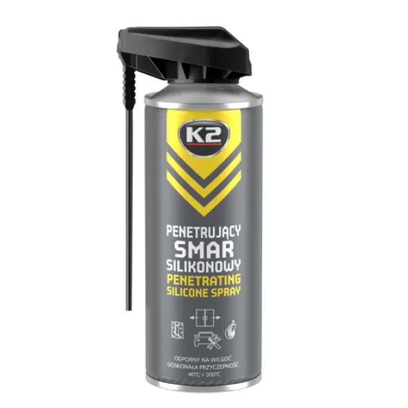 K2 smar silikonowy - aplikator 400ml