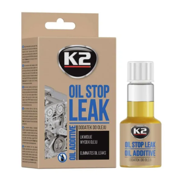 K2 Stop Leak Oil redukuje zużycie oleju 50ml