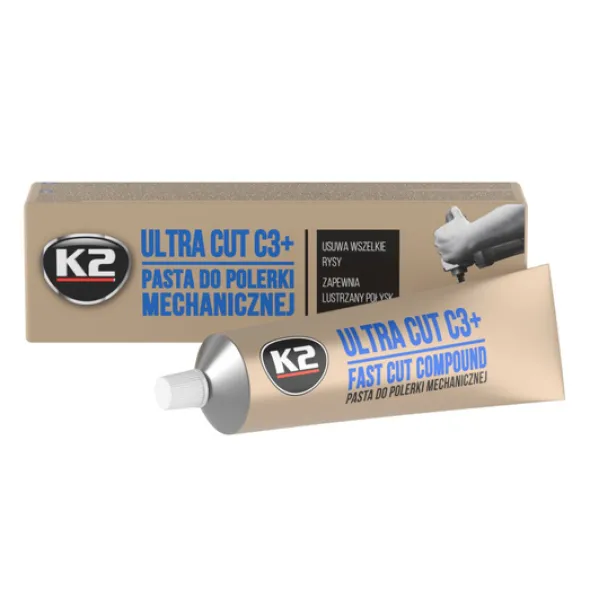 K2 Ultra Cut C3 pasta polerska do polerowania mechanicznego 100g