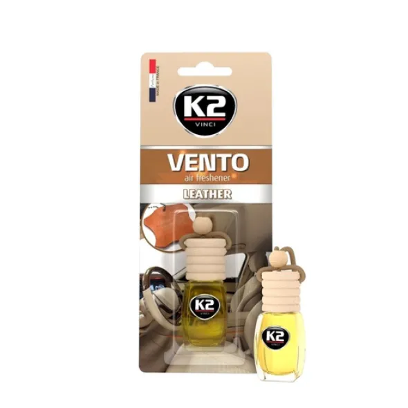 K2 Vento zapach samochodowy buteleczka 8ml Leather