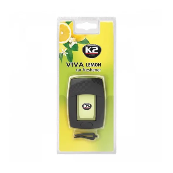 K2 Viva zapach samochodowy na wlot powietrza Lemon