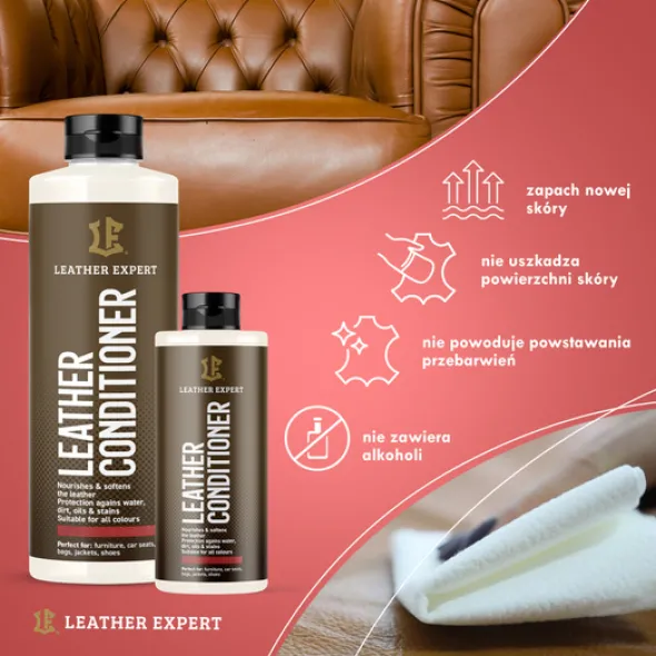 Leather Expert Leather Conditioner środek do konserwacji skóry 250ml