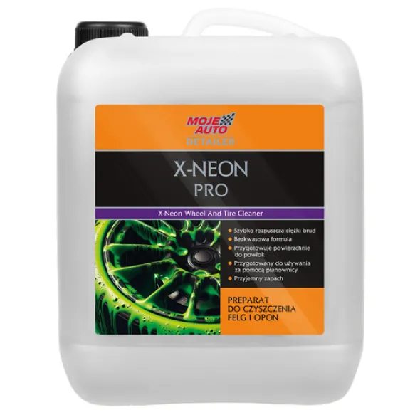 Moje Auto Detailer X-NEON PRO preparat do czyszczenia felg i opon 5L