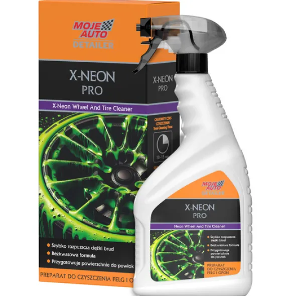 Moje Auto Detailer X-NEON PRO preparat do czyszczenia felg i opon 750ml