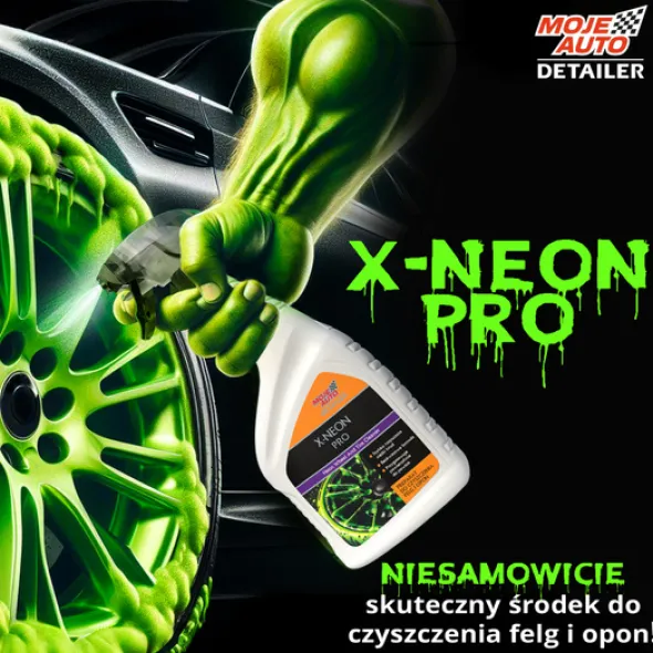 Moje Auto Detailer X-NEON PRO preparat do czyszczenia felg i opon 750ml