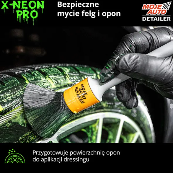 Moje Auto Detailer X-NEON PRO preparat do czyszczenia felg i opon 750ml