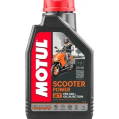 Olej motocyklowy Motul Scooter Power 2T Ester 1L