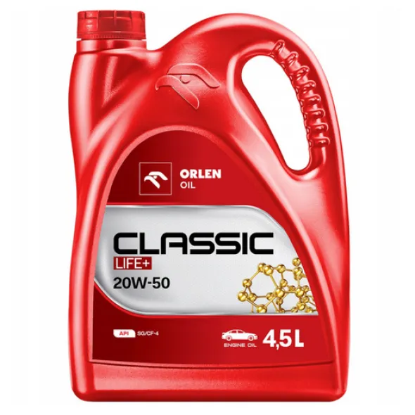 Olej Orlen Platinum Classic LIFE+ 20W50 - 4,5L