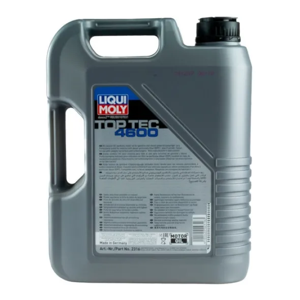 Olej silnikowy 2316 Liqui Moly Top Tec 4600 5W/30 5L