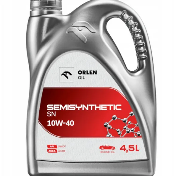 Olej silnikowy Orlen Semisynthetic SN 10W/40 - op. 4,5L