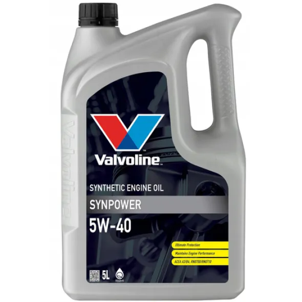 Olej silnikowy Valvoline SynPower 5W/40 5L