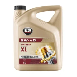 Olej silnkowy K2 TEXAR 5W/40 XL SL/CF/CF-4 - 5L