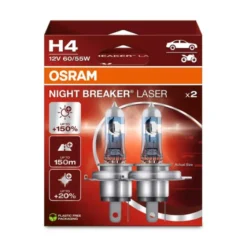 OSRAM H4 Night Breaker Laser +150% Eko 2szt.