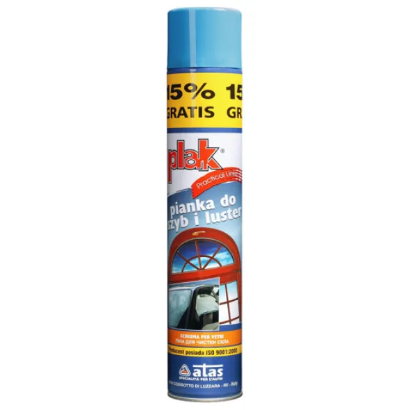 Plak Practical Line pianka do czyszczenia szyb i luster 500ml