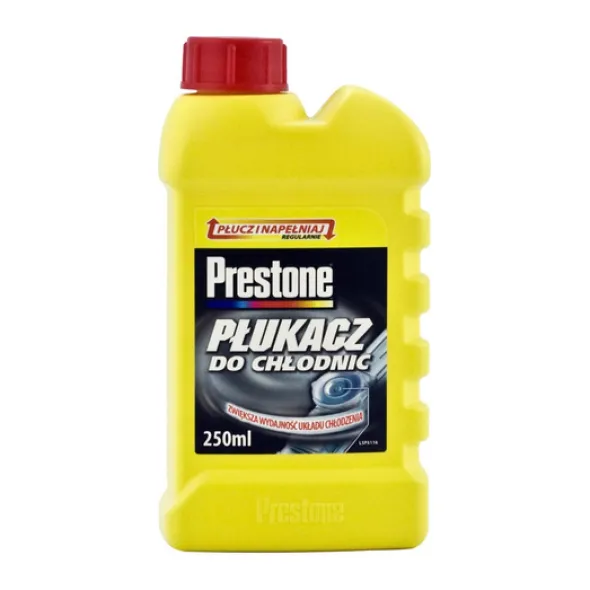 Prestone Gotowy płyn -37°C 4L+płukacz chłodnicy 250ml