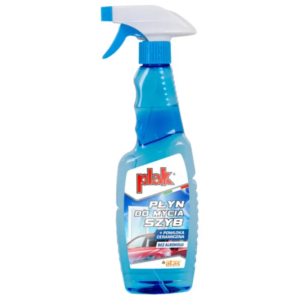 Płyn do mycia szyb + Powłoka ceramiczna Plak 550ml