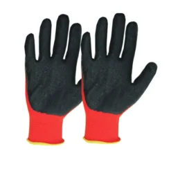 Rękawice ochronne powlekane latexem romiar "8"