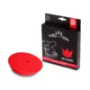 Royal Air Soft Pad czerwony gąbka polerska z otworem do maszyn DA 80mm