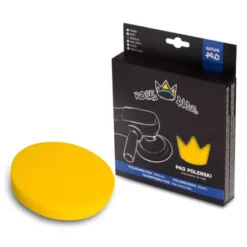 Royal Pads Pro Medium średnio twarda gąbka polerska - żółta 80mm