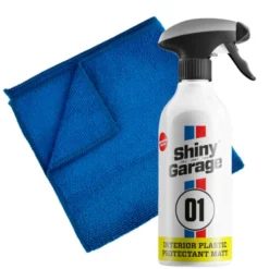 Shiny Garage Interior Plastic Matt 500ml + mikrofibra